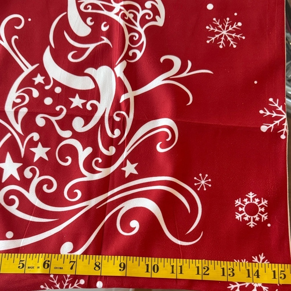 Festive Red and White Christmas Pillow Covers - Picture 6 of 7